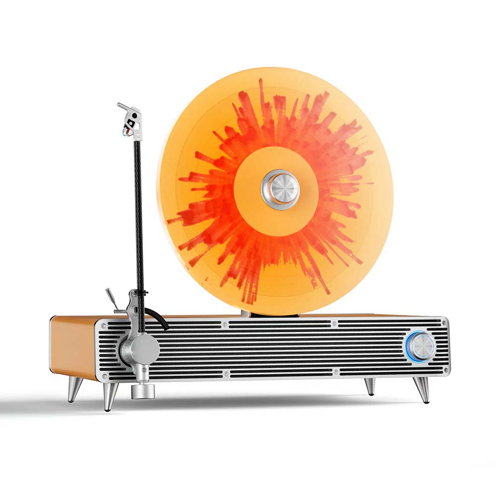 Vertical Bluetooth Vinyl Record Player