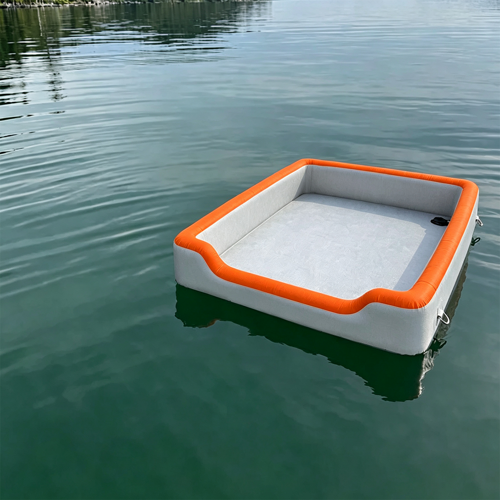 Inflatable Dog Paddle Board Platform-The Safe & Fun Water Adventure Platform for You and Your Dog🐶