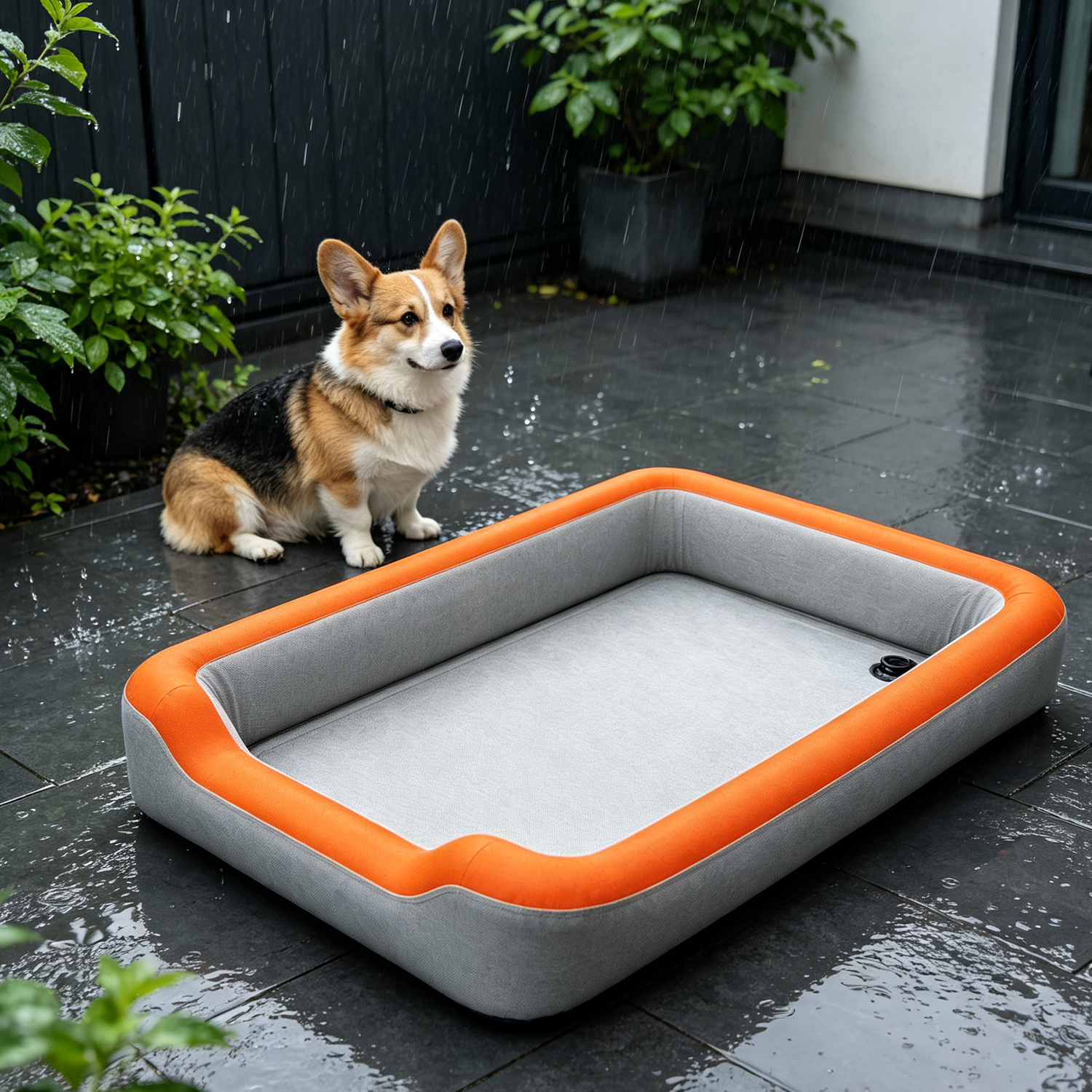 Inflatable Dog Paddle Board Platform-The Safe & Fun Water Adventure Platform for You and Your Dog🐶