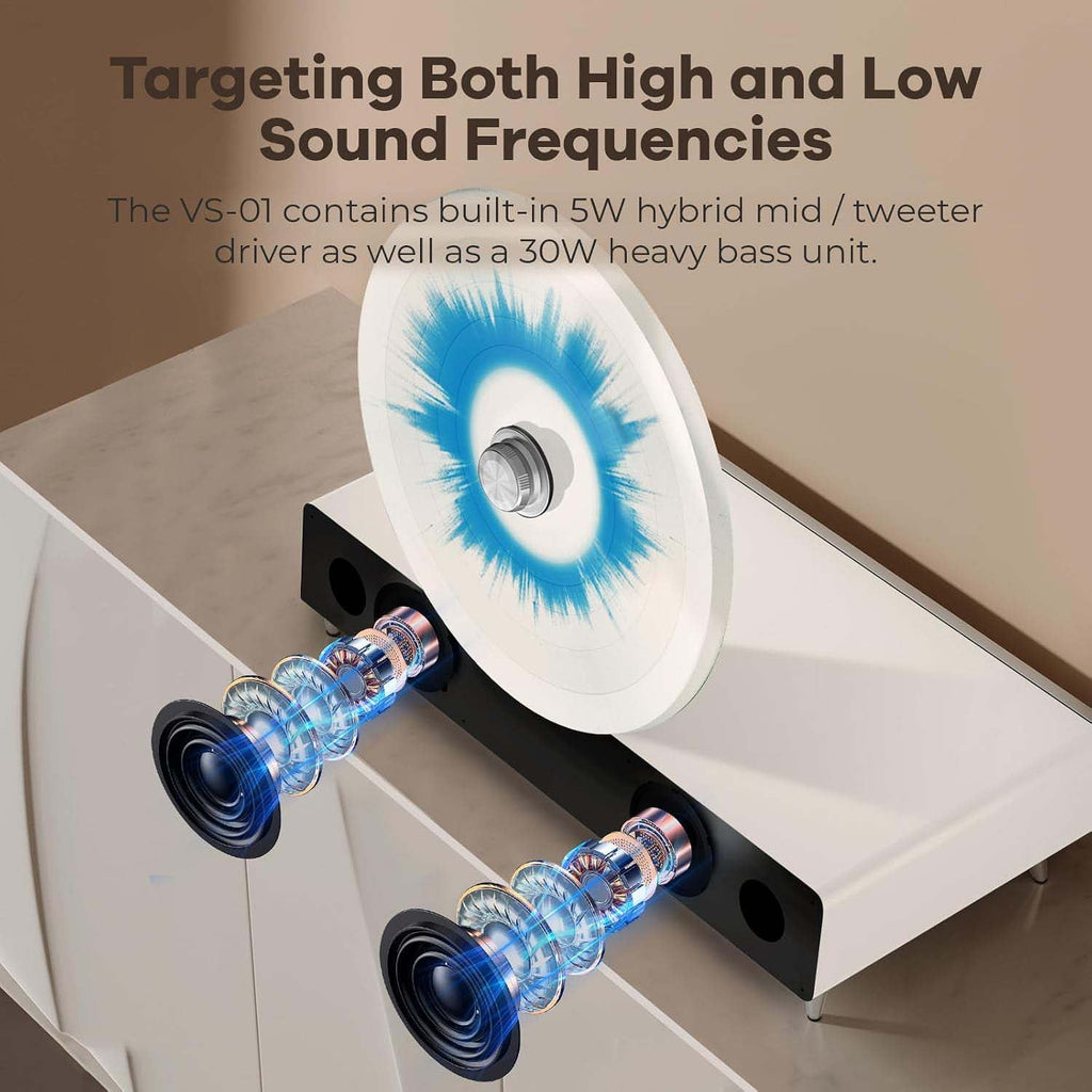 Vertical Bluetooth Vinyl Record Player