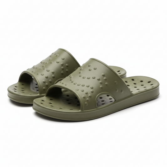 Shower Slides For Women And Men With Arch Support Quick Drying Pool Lightweight Slides With Drain Holes
