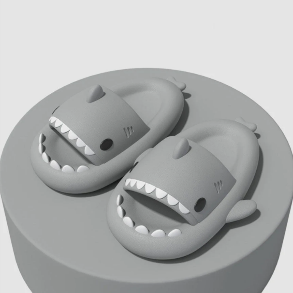 Non-Slip Shower Bathroom Shark Slippers