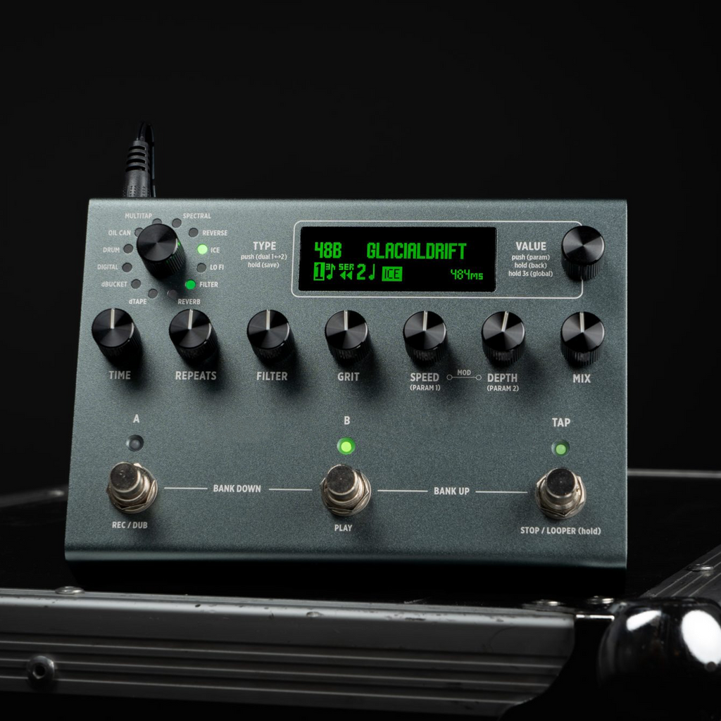 Professional Stereo Delay Effects Pedal – Studio-Quality Sound Processor