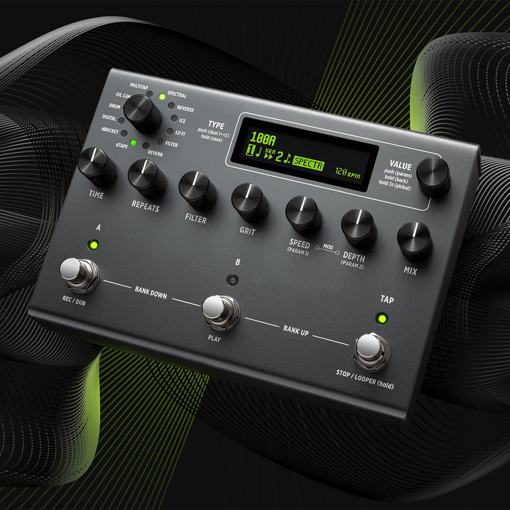 Professional Stereo Delay Effects Pedal – Studio-Quality Sound Processor