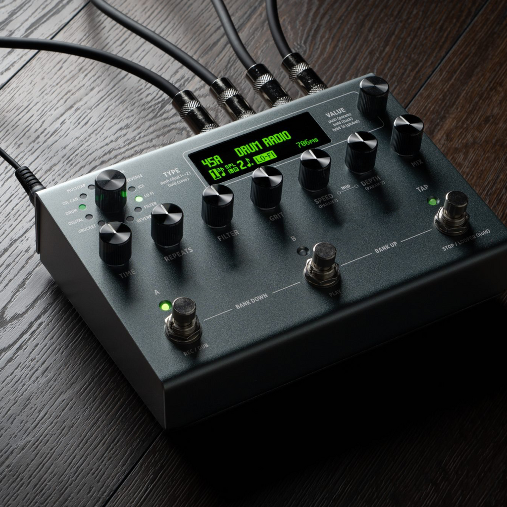 Professional Stereo Delay Effects Pedal – Studio-Quality Sound Processor