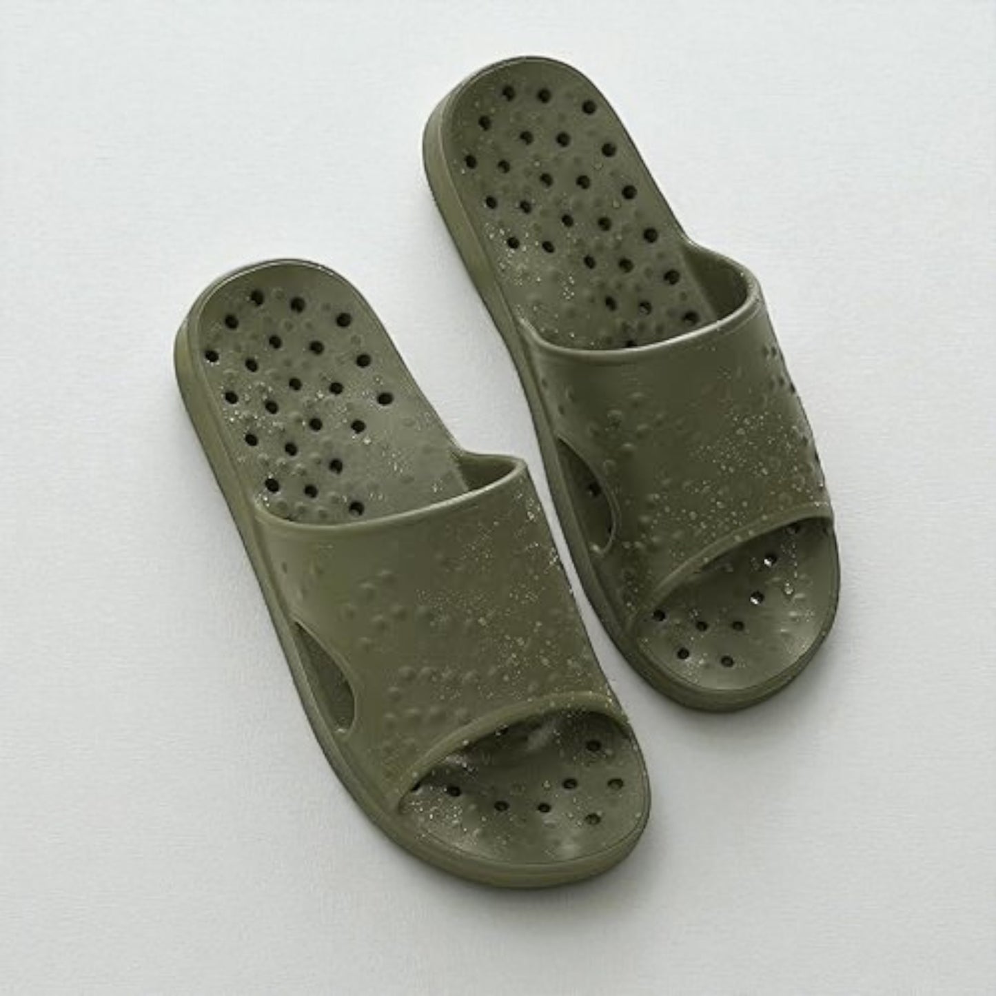 Shower Slides For Women And Men With Arch Support Quick Drying Pool Lightweight Slides With Drain Holes