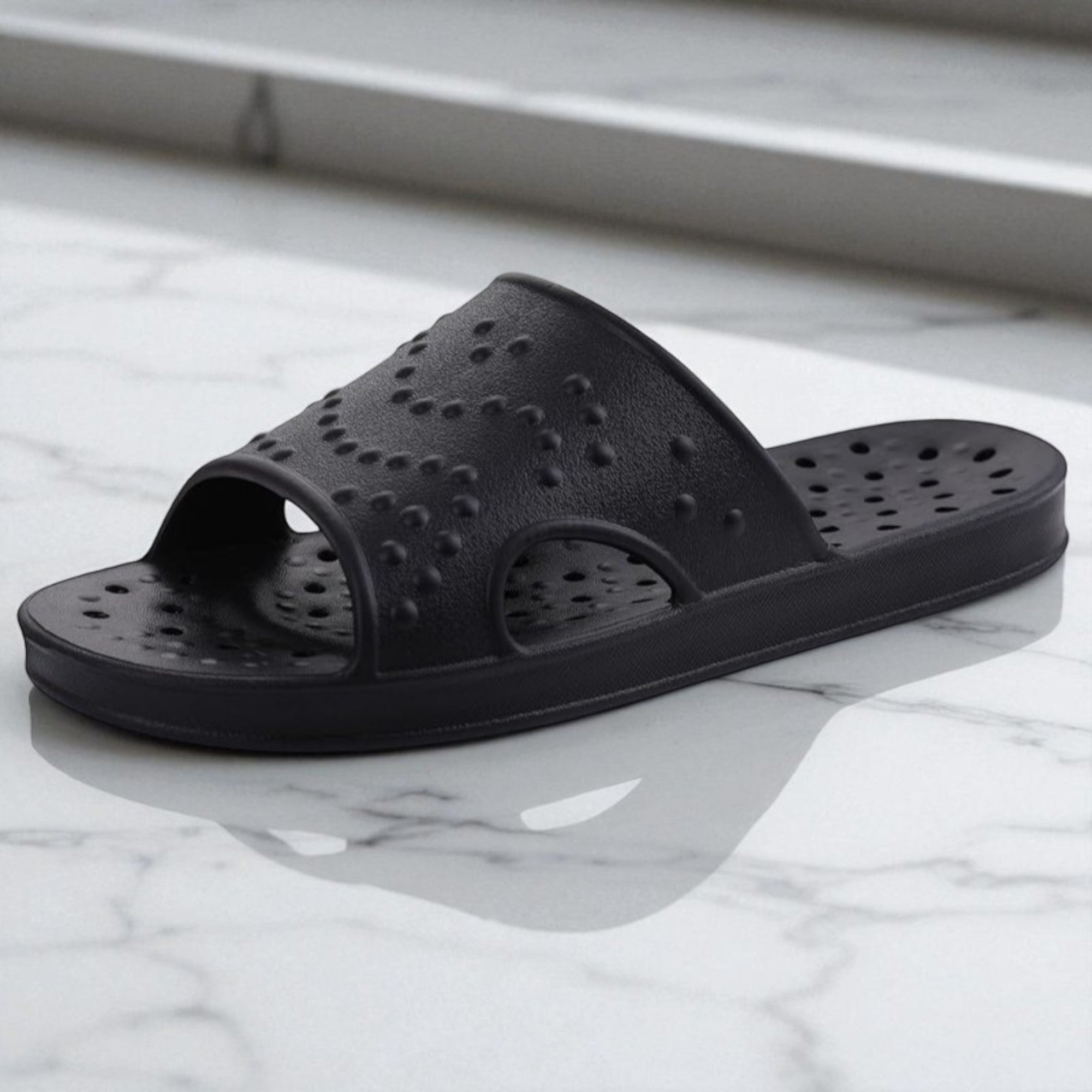 Shower Slides For Women And Men With Arch Support Quick Drying Pool Lightweight Slides With Drain Holes